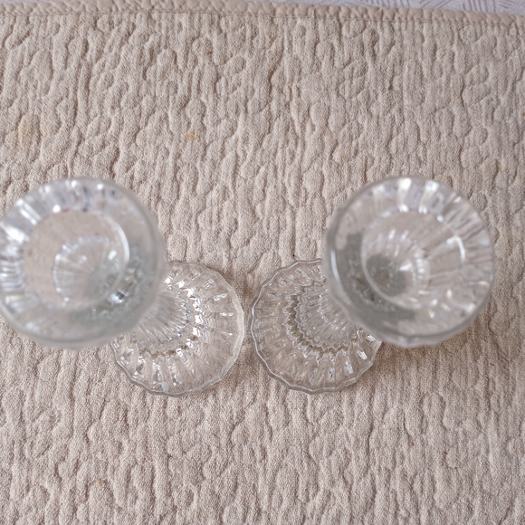 (2) Mikasa Park Lane 8" Candleholders - Picture 6 of 6